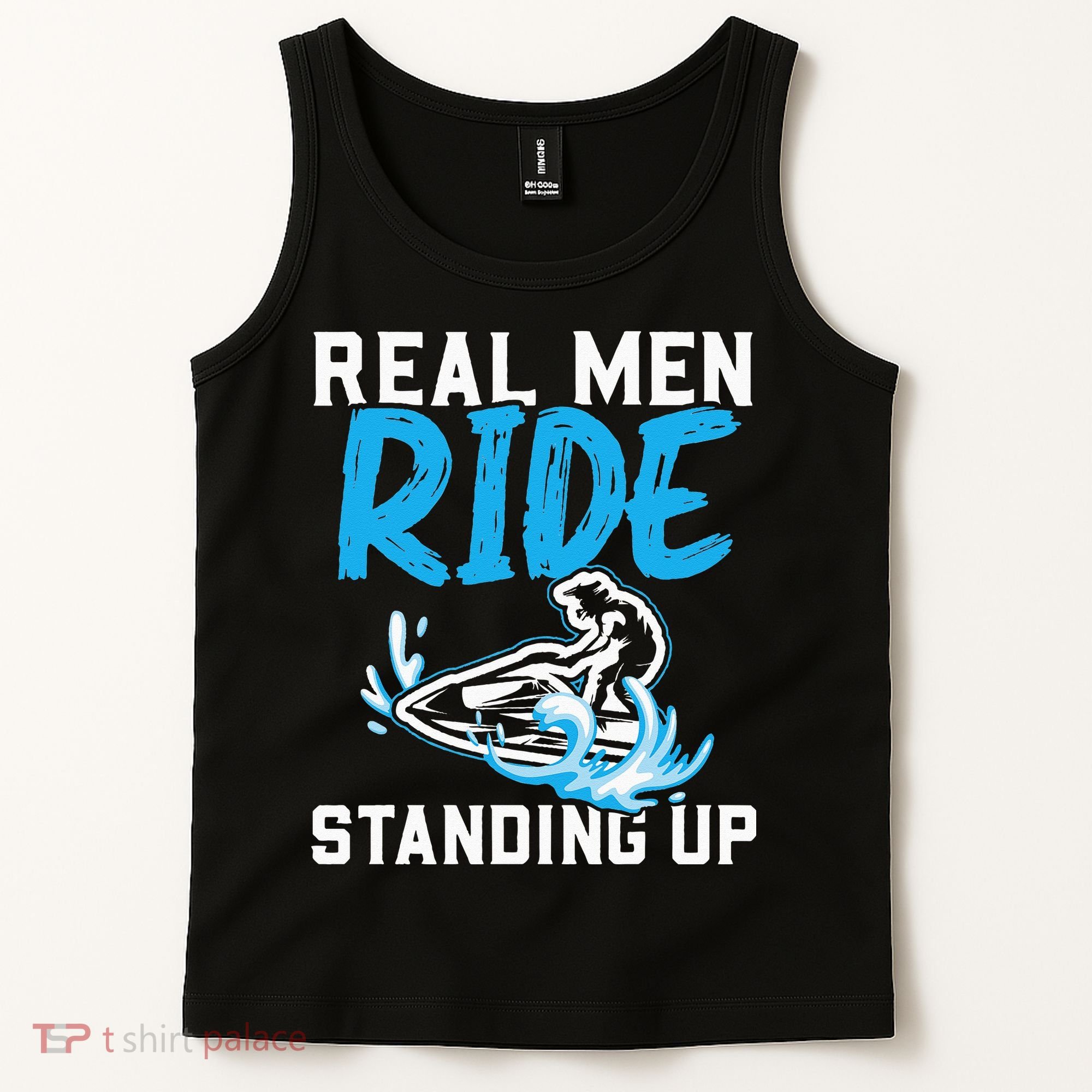 Real Ride Stand Up Jet Ski Tank Top