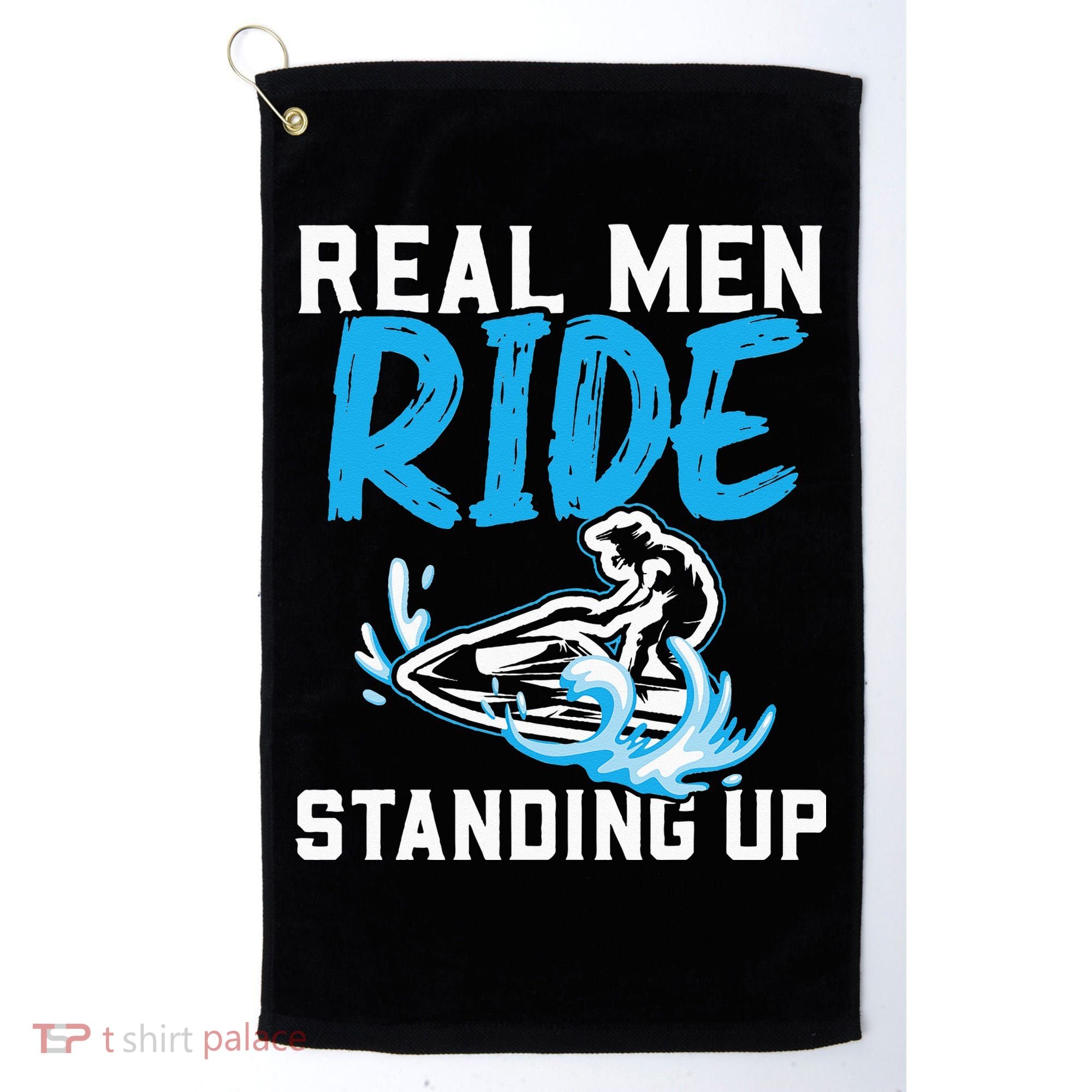 Real Ride Stand Up Jet Ski Golf Towel