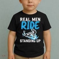 Real Ride Stand Up Jet Ski Toddler T-Shirt thumb 2