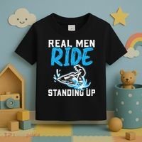 Real Ride Stand Up Jet Ski Toddler T-Shirt thumb 3