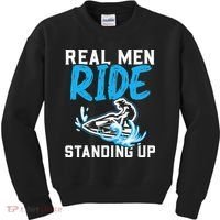 Real Ride Stand Up Jet Ski Kids Sweatshirt thumb 0