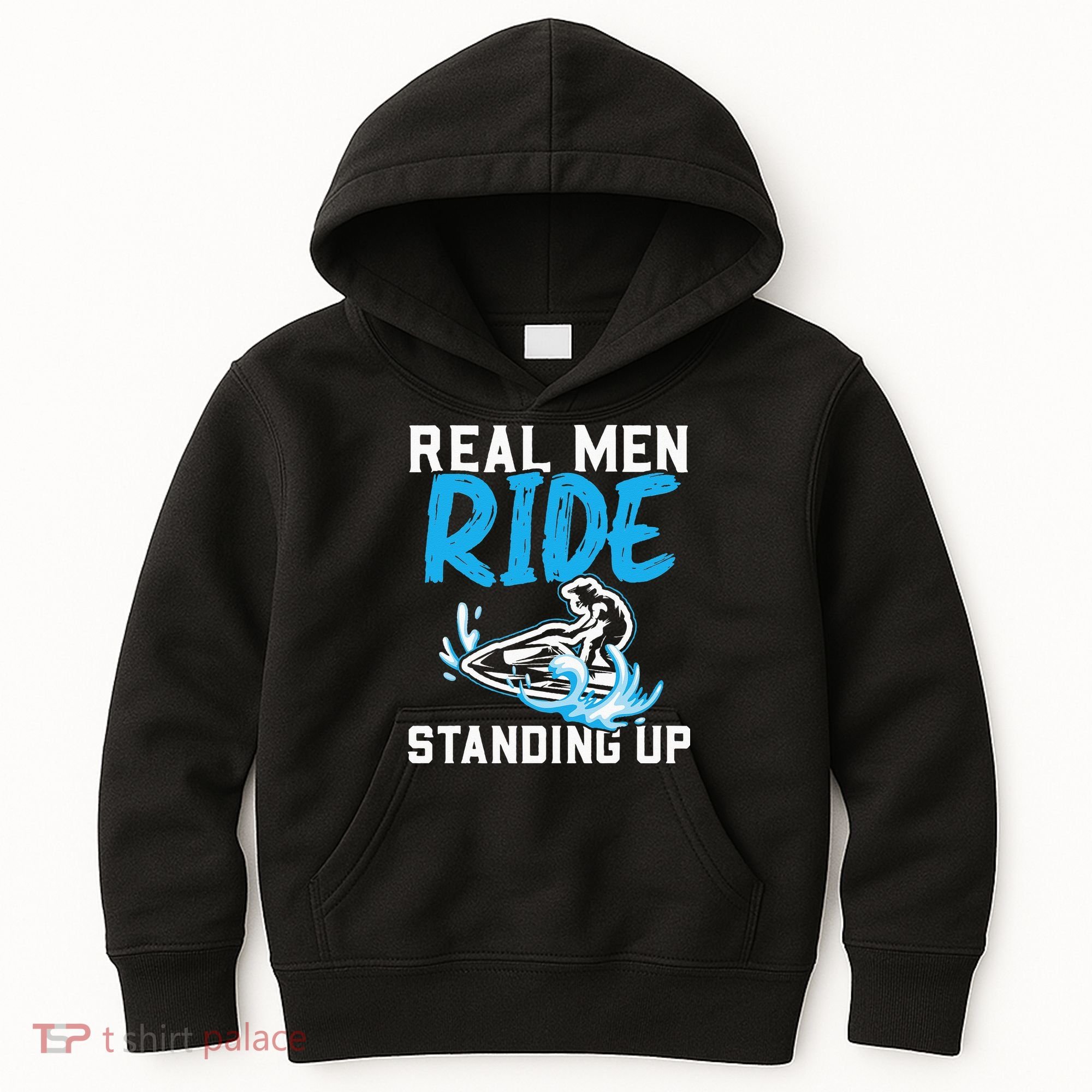 Real Ride Stand Up Jet Ski Kids Hoodie