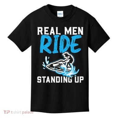 Real Ride Stand Up Jet Ski Kids T-Shirt