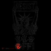 Resist Resistance Statue Of Liberty Hands Off Protest Coffee Mug thumb 5
