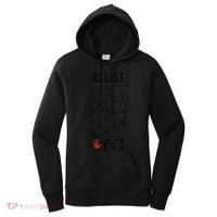 Resist Resistance Statue Of Liberty Hands Off Protest Women's Hoodie thumb 0