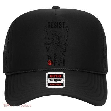 Resist Resistance Statue Of Liberty Hands Off Protest Hat