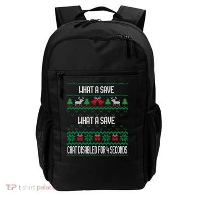 Retro Rocket Soccer Game What A Save Chat Disabled Vintage Backpack