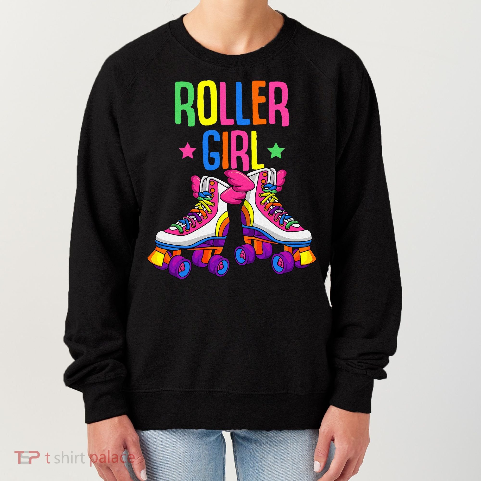 Roller Roller Skates Skating Women's Sweatshirt
