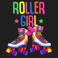 Roller Roller Skates Skating Women's Sweatshirt thumb 2