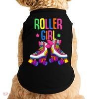 Roller Roller Skates Skating Doggie Tank thumb 0