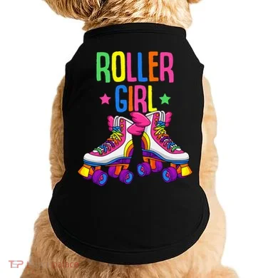 Roller Roller Skates Skating Doggie Tank