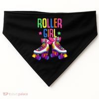 Roller Roller Skates Skating USA-Made Doggie Bandana thumb 0