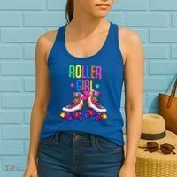 Roller Roller Skates Skating Women's Tank Top thumb 2