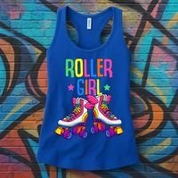 Roller Roller Skates Skating Women's Tank Top thumb 3
