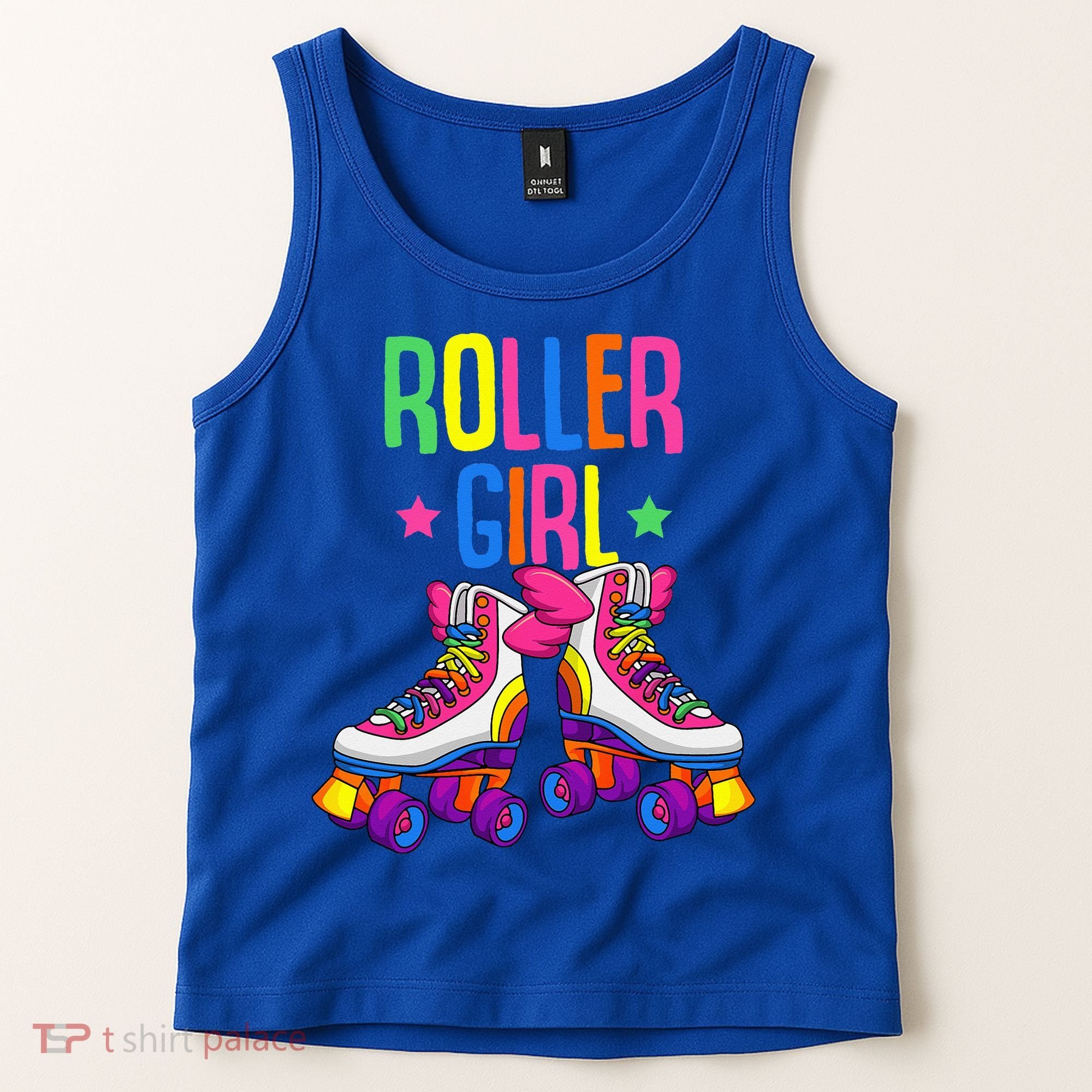 Roller Roller Skates Skating Tank Top