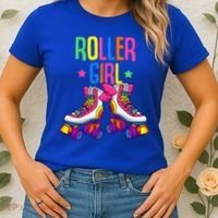 Roller Roller Skates Skating Women's T-Shirt thumb 2