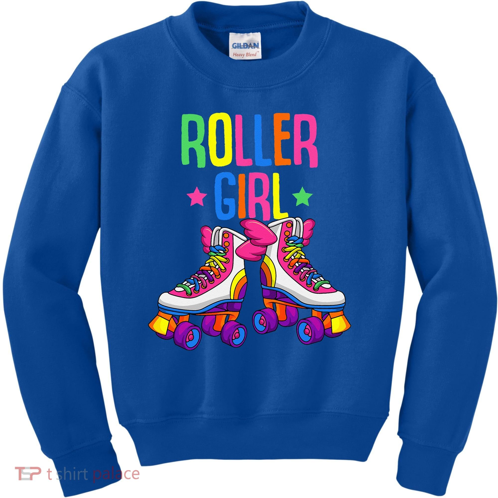Roller Roller Skates Skating Kids Sweatshirt