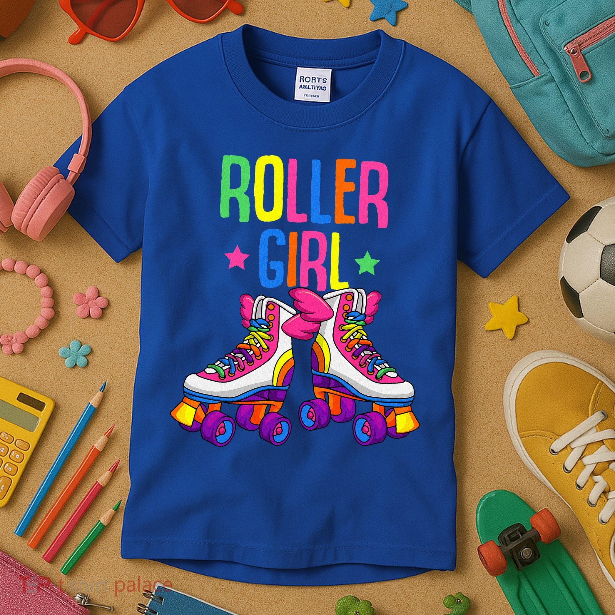 Roller Roller Skates Skating Kids T-Shirt