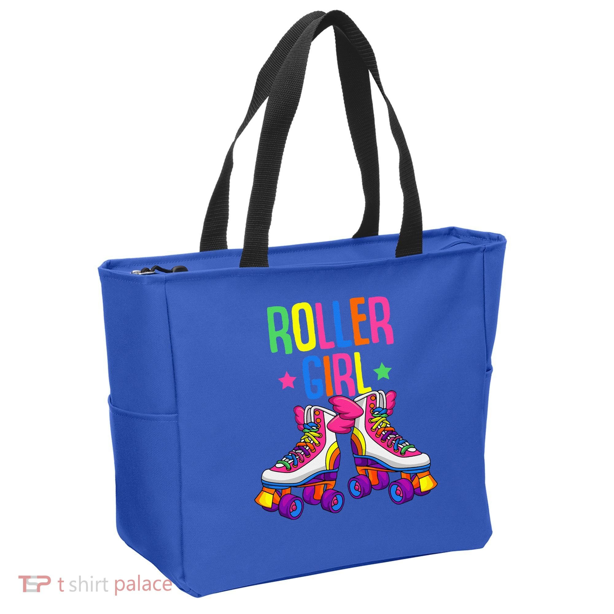 Roller Roller Skates Skating Tote Bag