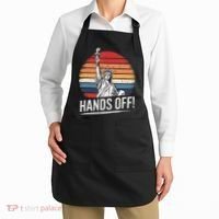 Resist Resistance Statue Of Liberty Hands Off Protest Apron thumb 2