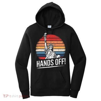 Resist Resistance Statue Of Liberty Hands Off Protest Women's Hoodie