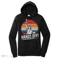 Resist Resistance Statue Of Liberty Hands Off Protest Women's Hoodie thumb 0