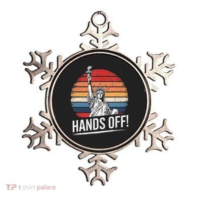 Resist Resistance Statue Of Liberty Hands Off Protest Ornament