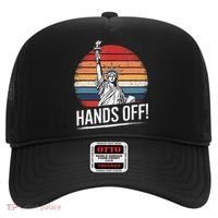 Resist Resistance Statue Of Liberty Hands Off Protest Hat thumb 0