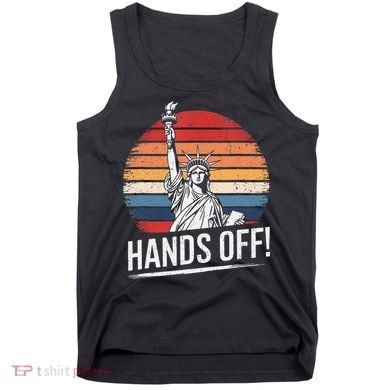 Resist Resistance Statue Of Liberty Hands Off Protest Tank Top