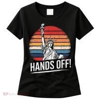 Resist Resistance Statue Of Liberty Hands Off Protest Women's T-Shirt thumb 0