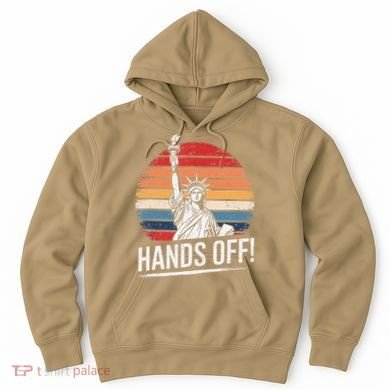 Resist Resistance Statue Of Liberty Hands Off Protest Hoodie