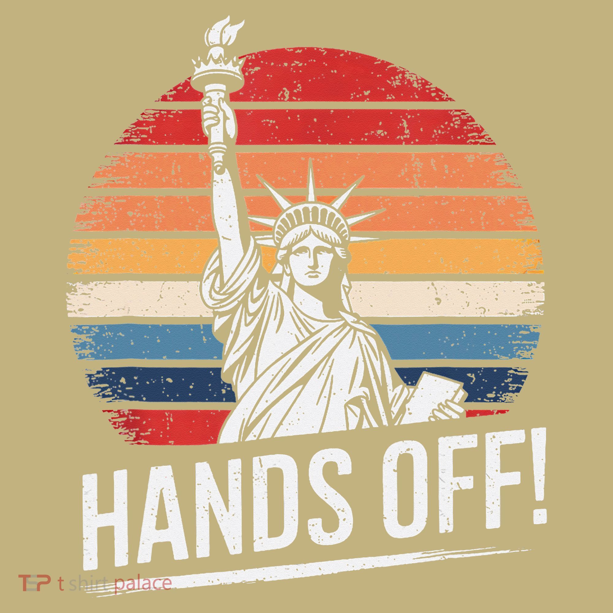 Resist Resistance Statue Of Liberty Hands Off Protest Sweatshirt