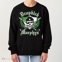 Rockin' Retro Skull Costume for St. Patrick's Day Women's Sweatshirt thumb 0
