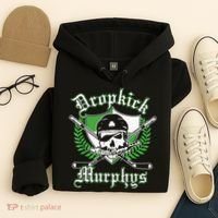 Rockin' Retro Skull Costume for St. Patrick's Day Hoodie thumb 4
