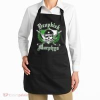 Rockin' Retro Skull Costume for St. Patrick's Day Apron thumb 2