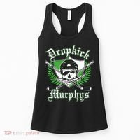 Rockin' Retro Skull Costume for St. Patrick's Day Women's Tank Top thumb 0
