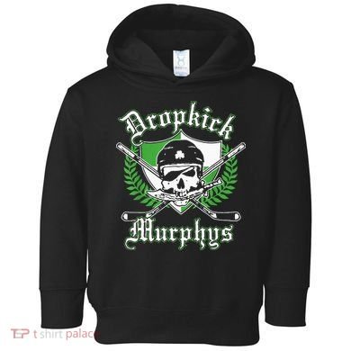 Rockin' Retro Skull Costume for St. Patrick's Day Toddler Hoodie