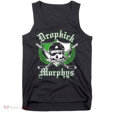 Rockin' Retro Skull Costume for St. Patrick's Day Tank Top