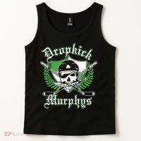 Rockin' Retro Skull Costume for St. Patrick's Day Tank Top thumb 2