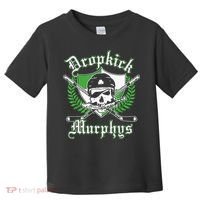 Rockin' Retro Skull Costume for St. Patrick's Day Toddler T-Shirt thumb 0