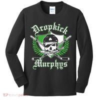 Rockin' Retro Skull Costume for St. Patrick's Day Kids Long Sleeve Shirt thumb 0