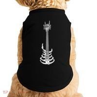 Rock & Roll Skeleton Guitar Music Lover Rockstar Doggie Tank thumb 0