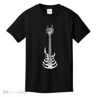 Rock & Roll Skeleton Guitar Music Lover Rockstar Kids T-Shirt thumb 0