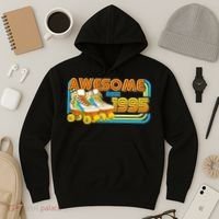 Retro Roller Skates Awesome Since 1995 30th Birthday Hoodie thumb 3