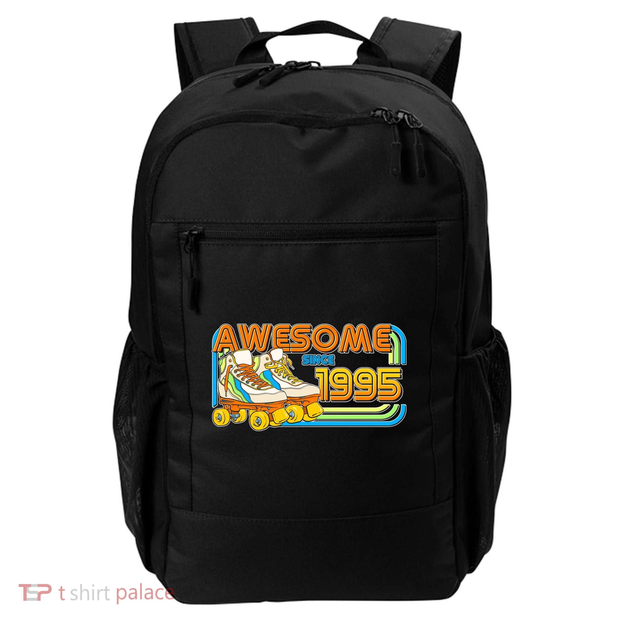 Retro Roller Skates Awesome Since 1995 30th Birthday Backpack