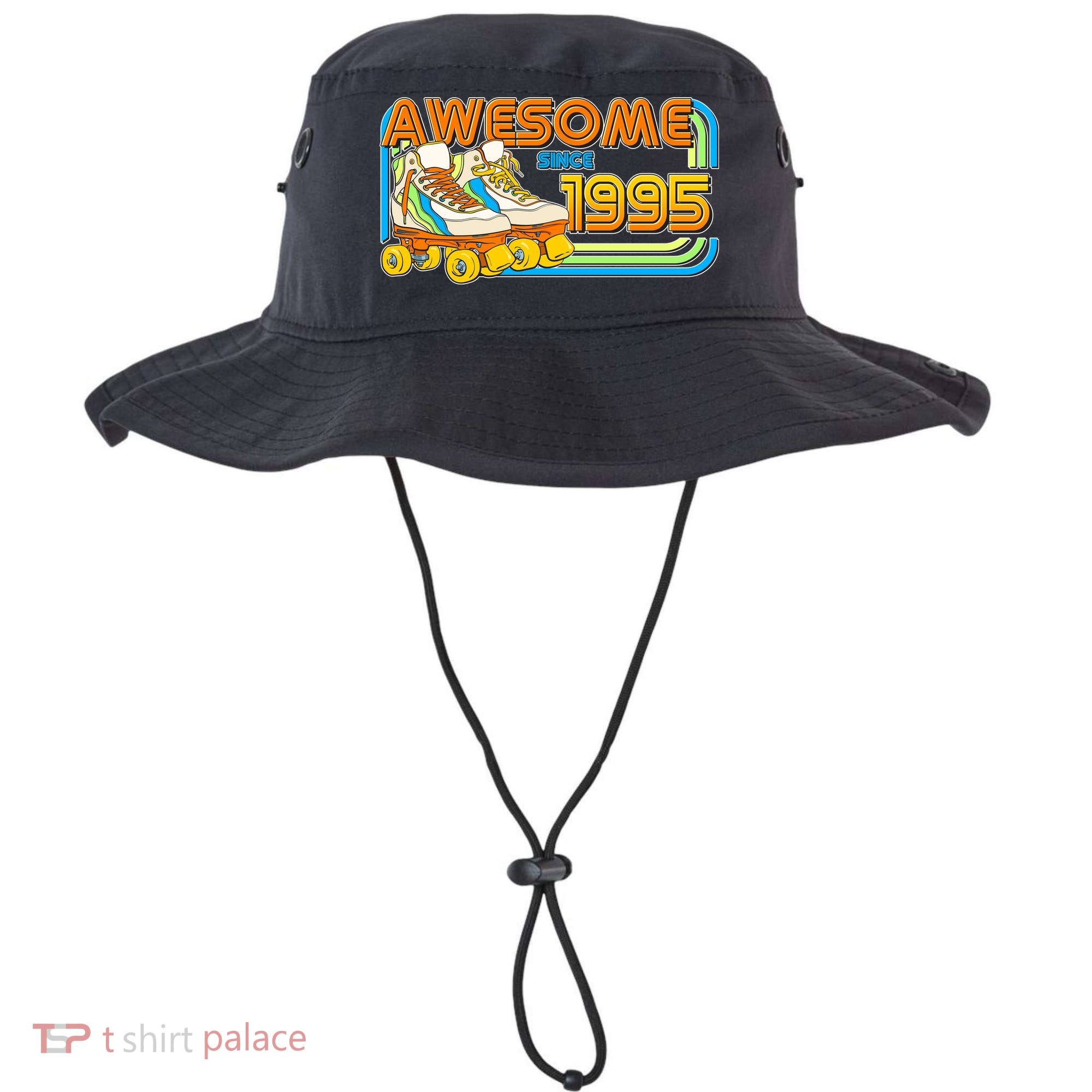 Retro Roller Skates Awesome Since 1995 30th Birthday Bucket Hat
