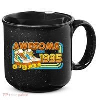 Retro Roller Skates Awesome Since 1995 30th Birthday 15oz Campfire Ceramic Mug thumb 0