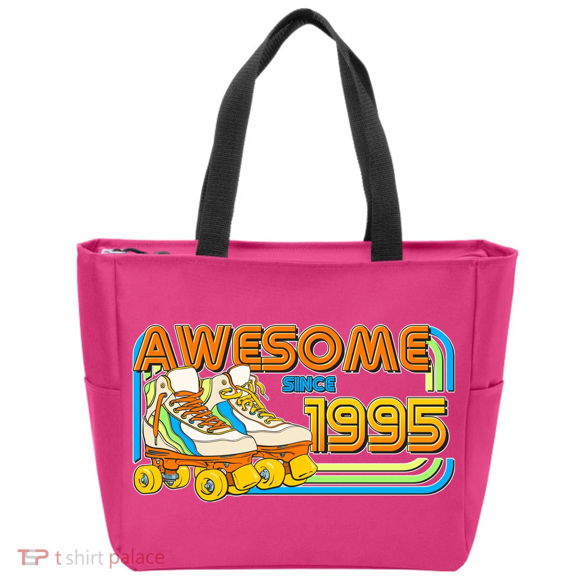 Retro Roller Skates Awesome Since 1995 30th Birthday Tote Bag