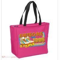 Retro Roller Skates Awesome Since 1995 30th Birthday Tote Bag thumb 2