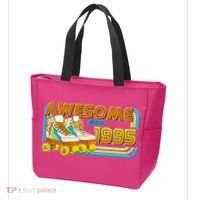 Retro Roller Skates Awesome Since 1995 30th Birthday Tote Bag thumb 3